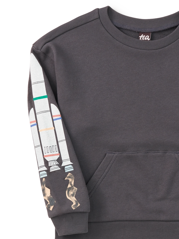 Tea Collection Space Kanga Popover - Pepper