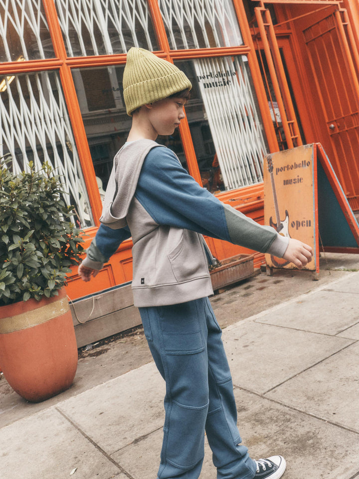Tea Collection Colorblock Hoodie - Mist