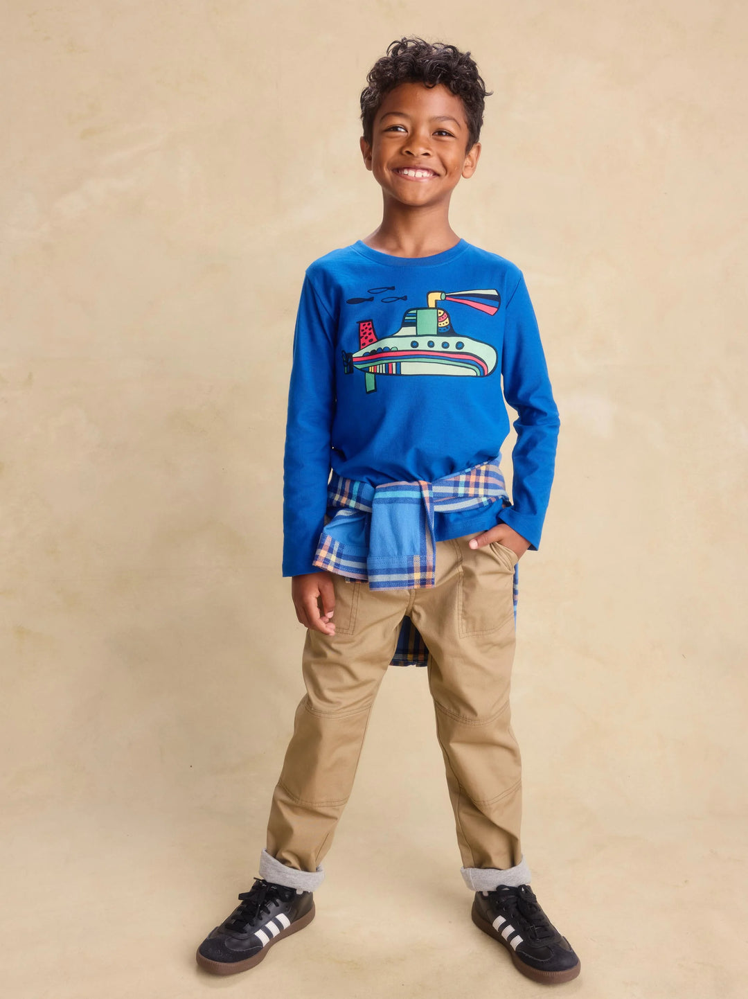 Tea Collection Cozy Does It Lines Pants - Elmwood