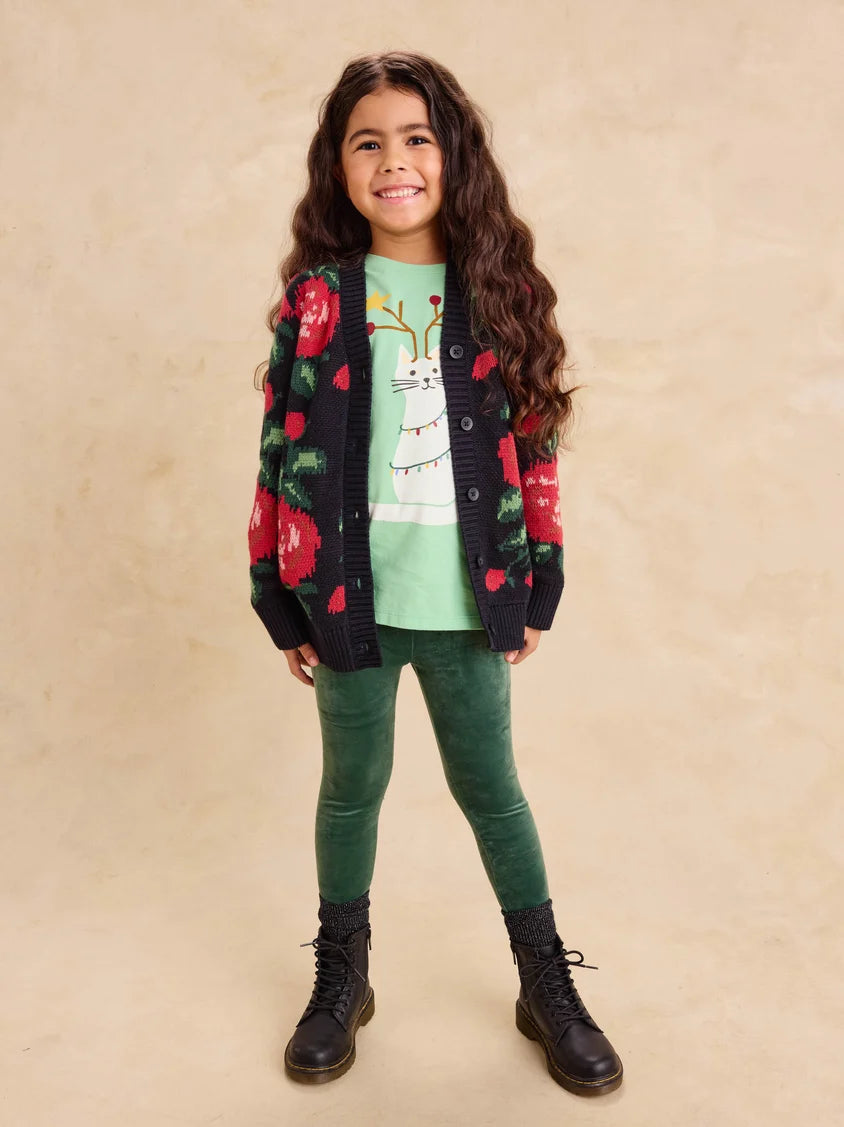Tea Collection Holiday Cat Graphic Tee - Parkside