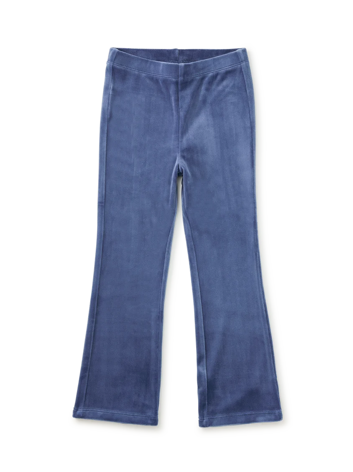 Tea Collection Very Velour Flare Pants - Naval