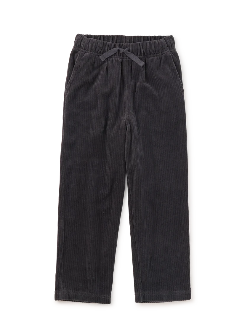 Tea Collection Corded Velour Pants - Pepper