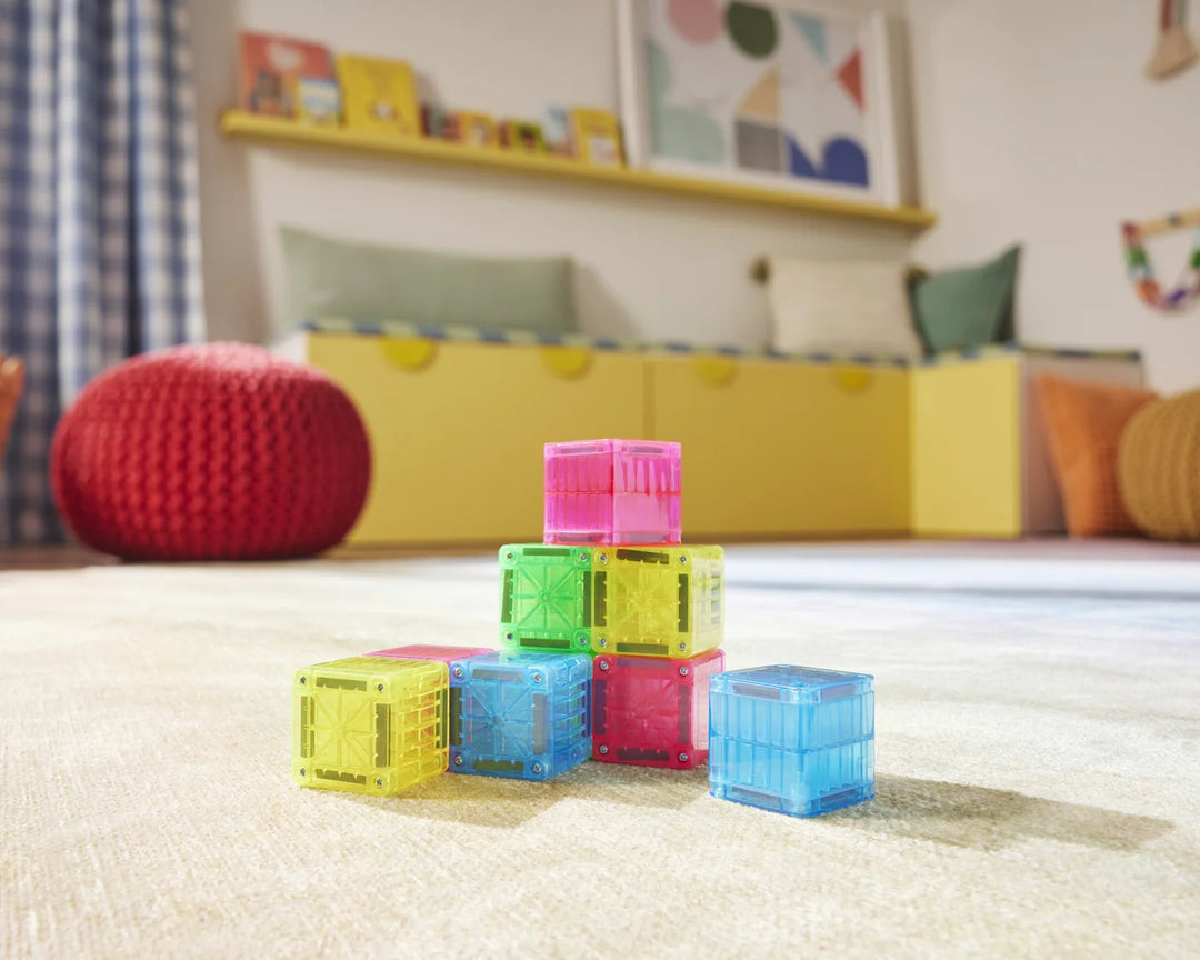 Valtech Magna-Tiles microMags Cubes 9 pc set