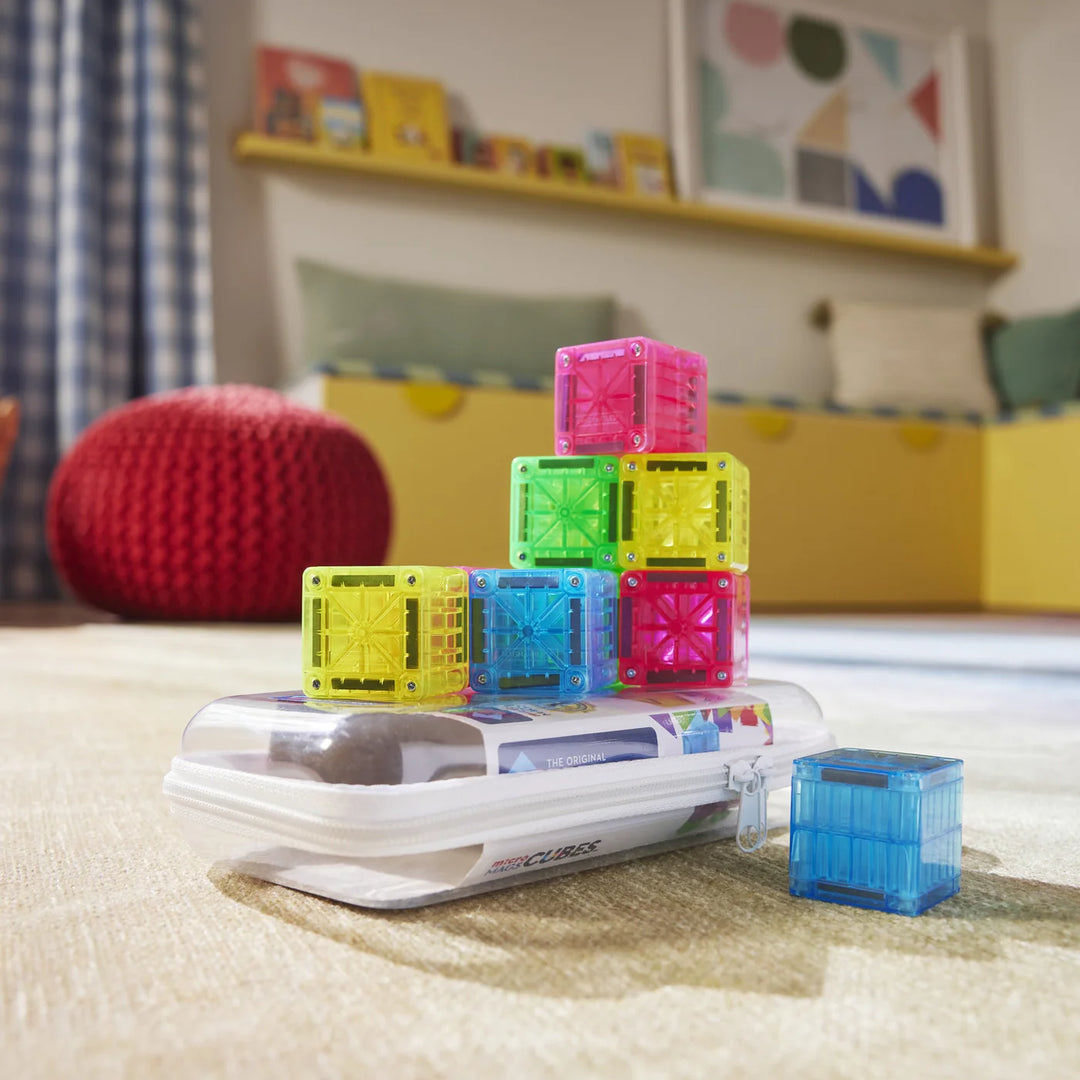 Valtech Magna-Tiles microMags Cubes 9 pc set