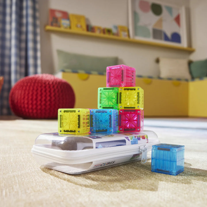 Valtech Magna-Tiles microMags Cubes 9 pc set