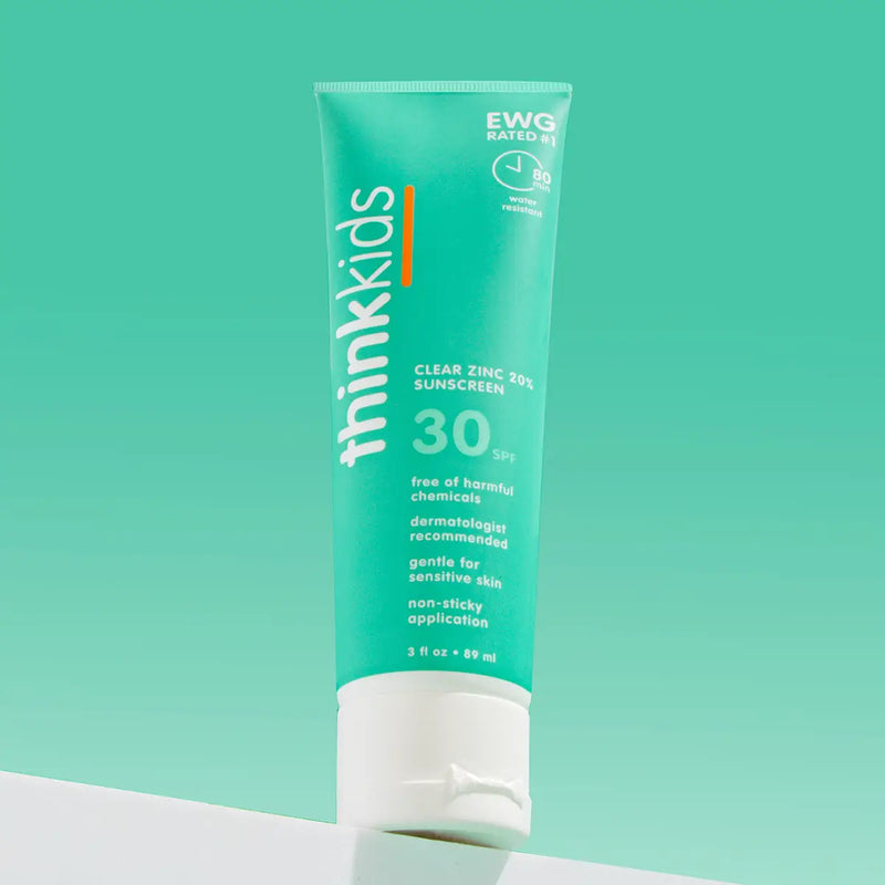 Think Kids Spf 30 Clear Zinc Sunscreen - 3oz