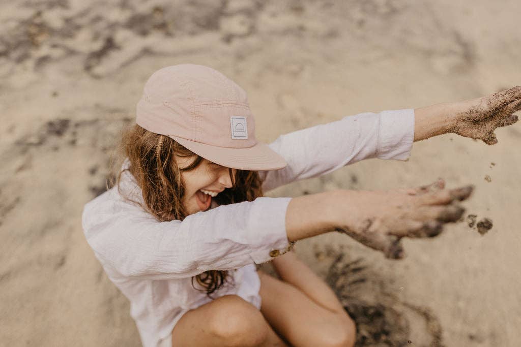 Hey August Five-panel cap - Petal