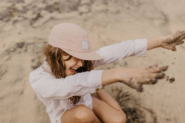 Hey August Five-panel cap - Petal