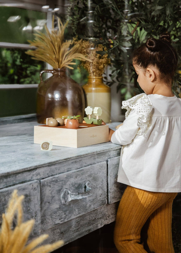 Coco Village Wooden Gardening Playset And Accessories