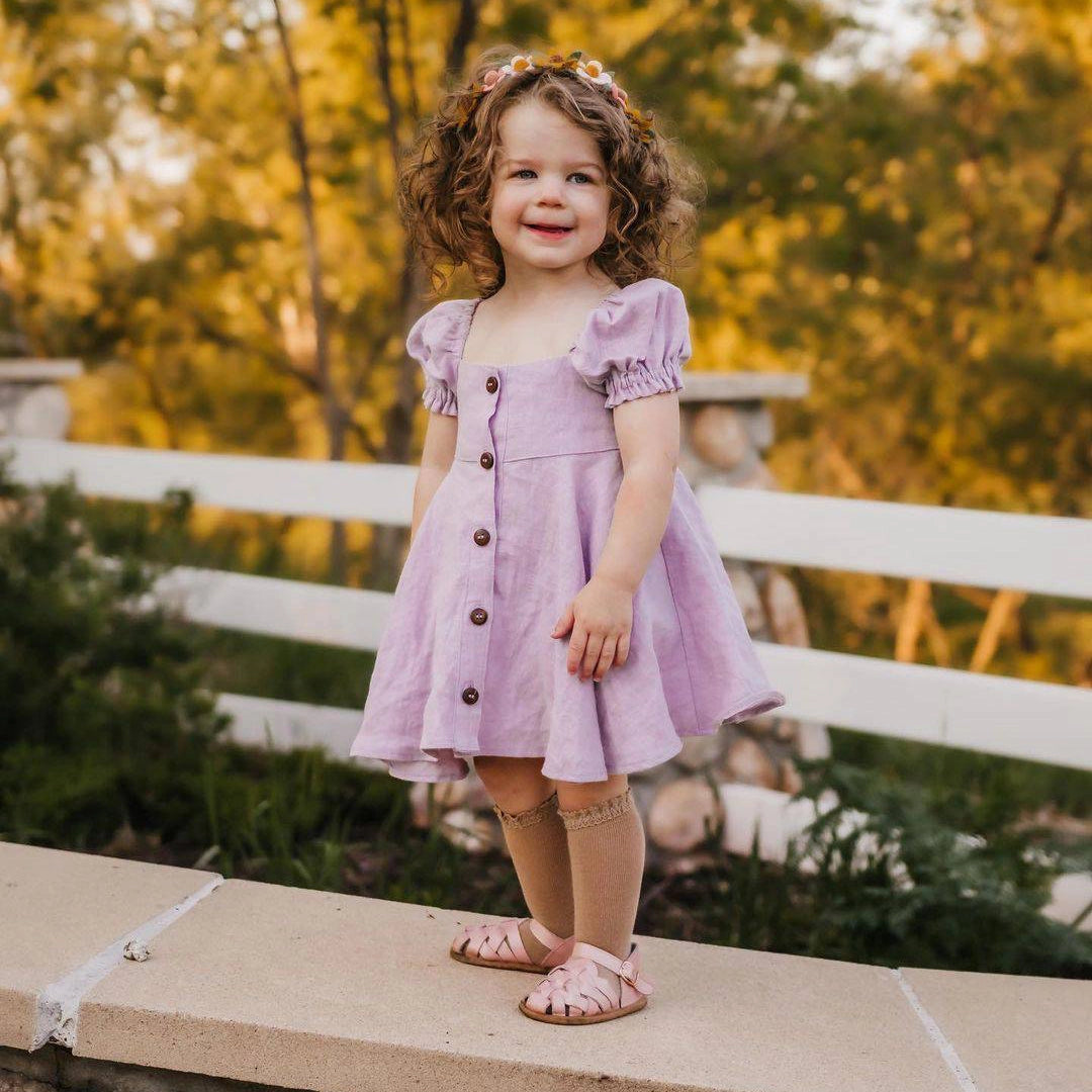 Little Love Bug Ella Sandal - Pearl Pink