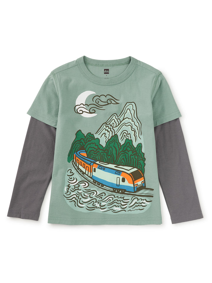 Tea Collection Korean Train Layered Tee