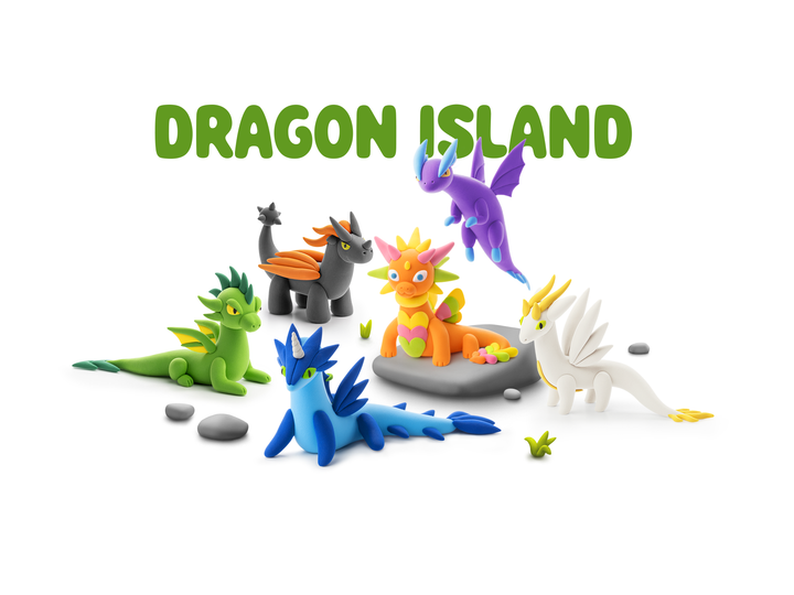 Fat Brain Toys Hey Clay - Dragons