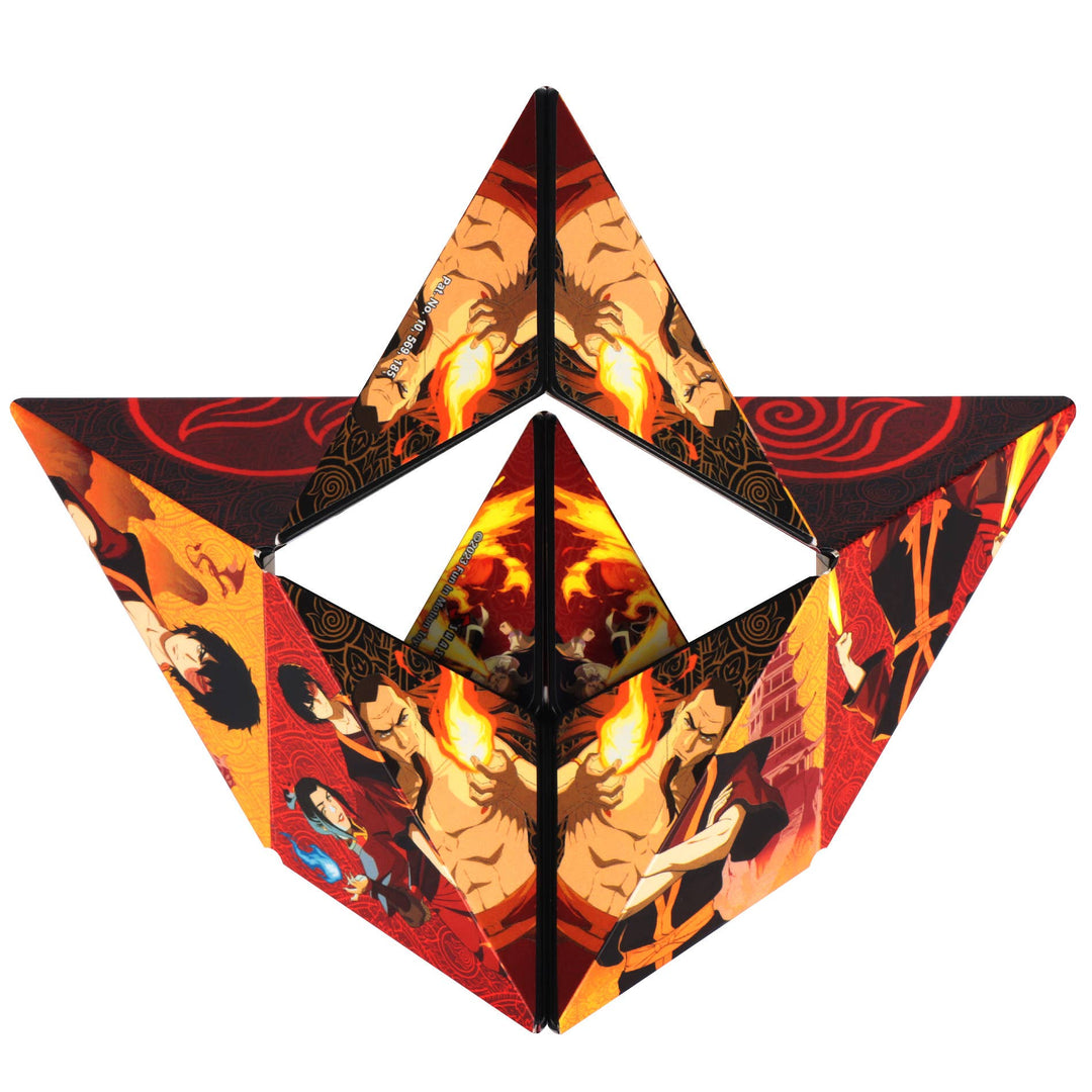 Shashibo Avatar Fire Magnetic Puzzle Cube