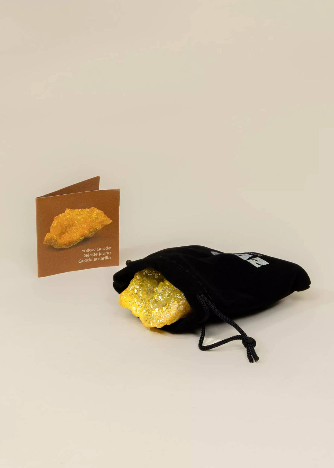 Coco Village Collectible Mineral - Yellow Geode