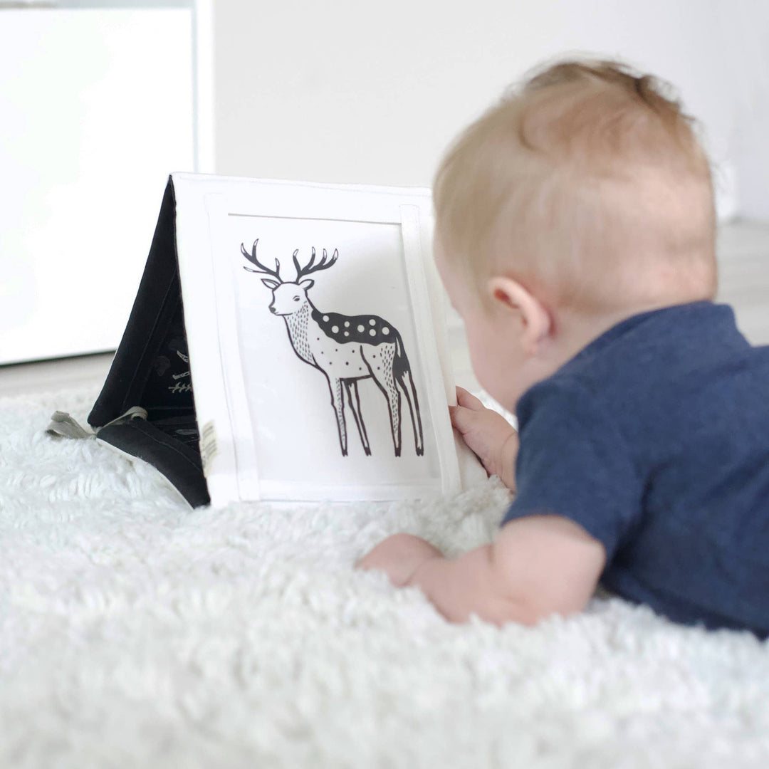 Wee Gallery Baby Tummy Time Gallery with Mirror