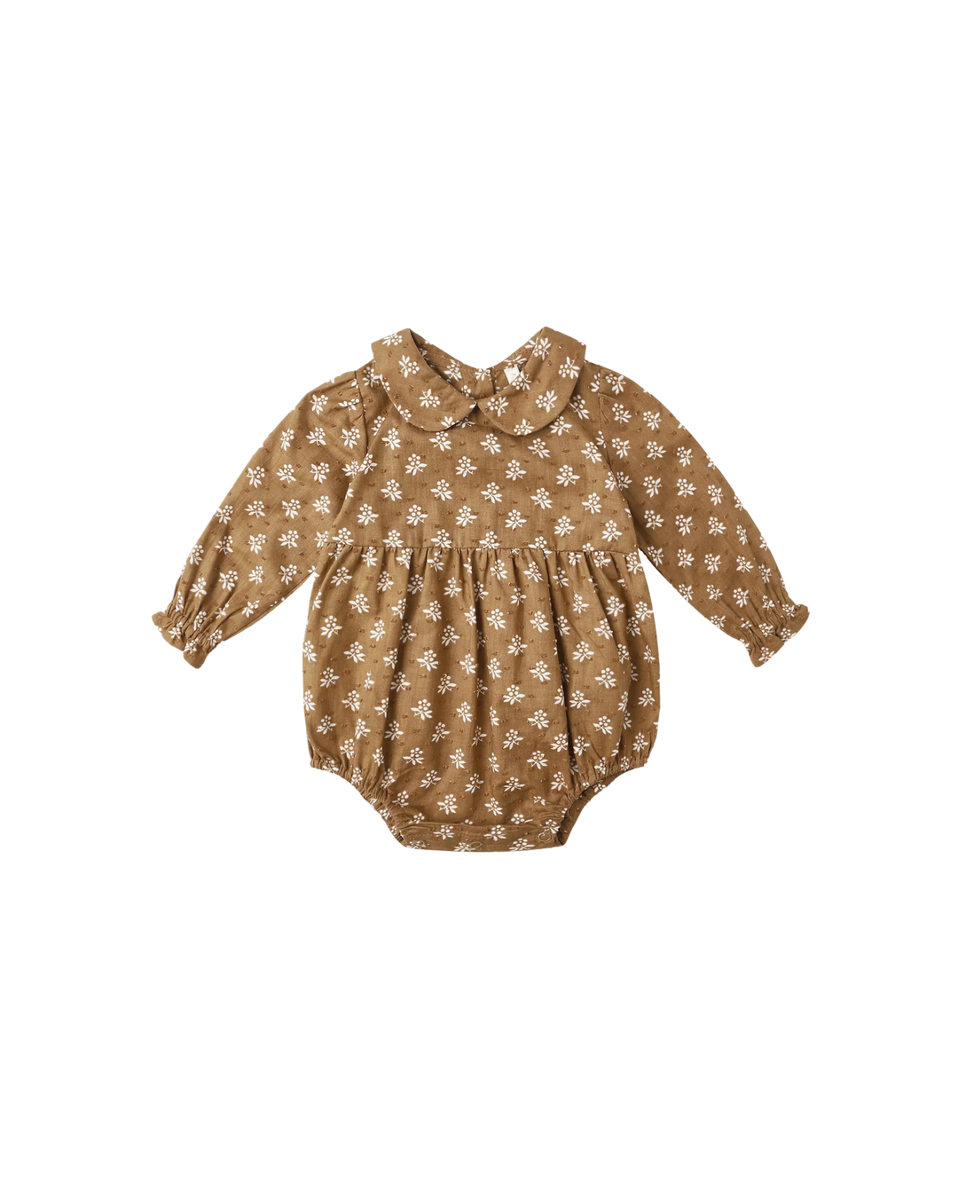 Rylee + Cru Cora Romper - Golden Fleur