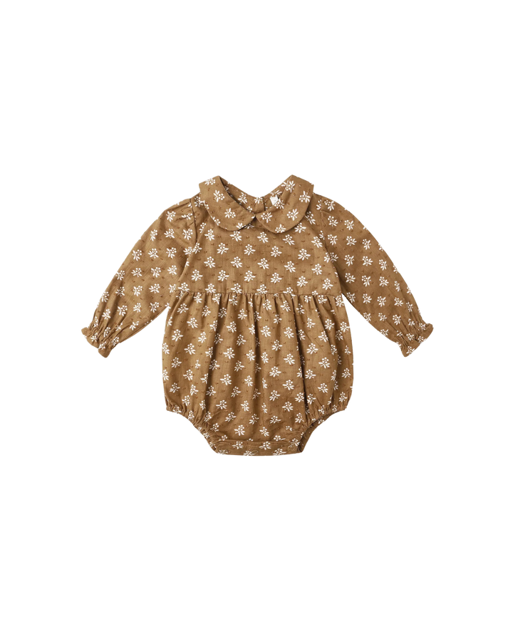 Rylee + Cru Cora Romper - Golden Fleur