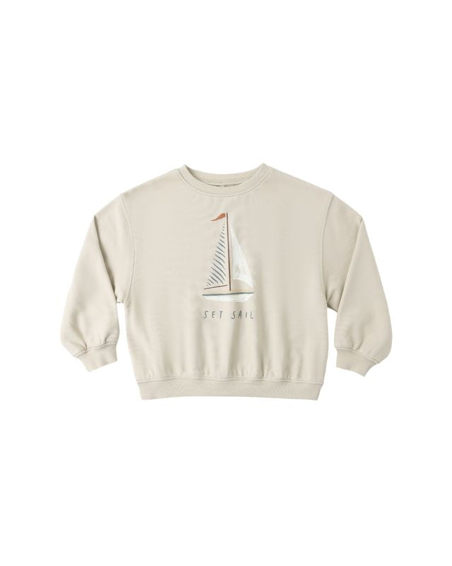 Rylee + Cru Oversize Sweatshirt - Set Sail