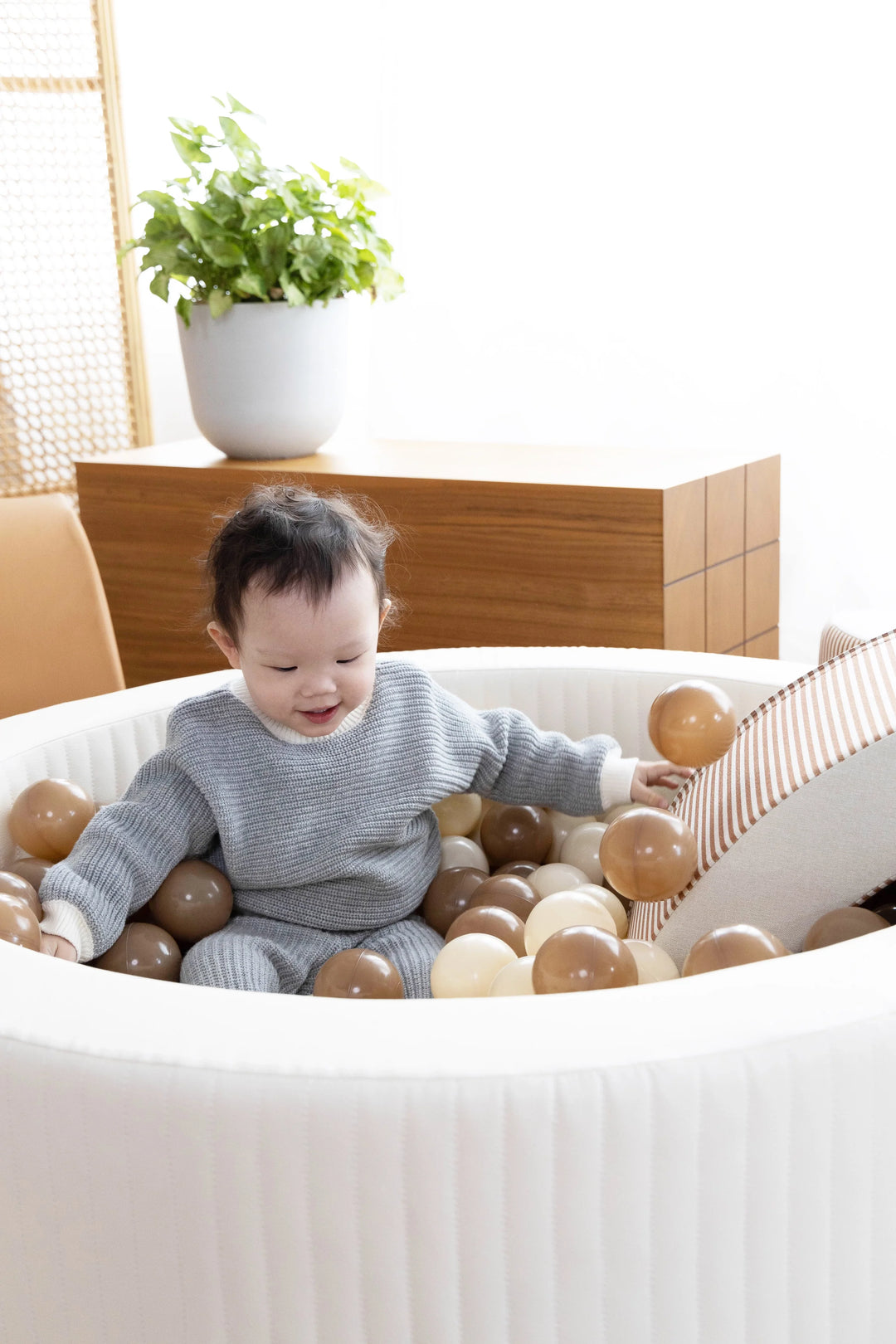 Coco Village Balls for Ball Pit - Shades of Day - Set of 200