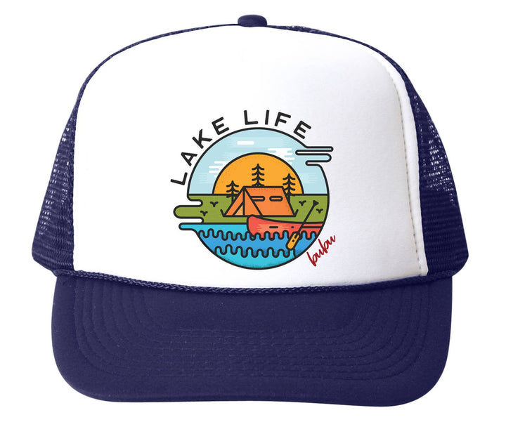 Bubu Lake Life Trucker Hat