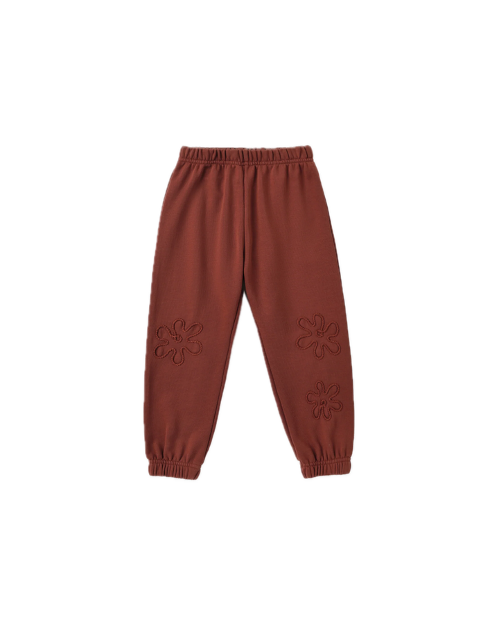 Rylee + Cru Baggy Sweatpant - Brick