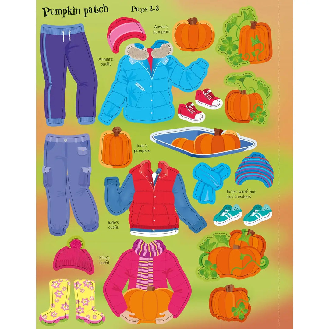 Usborne Sticker Dolly Dressing Trick or Treat