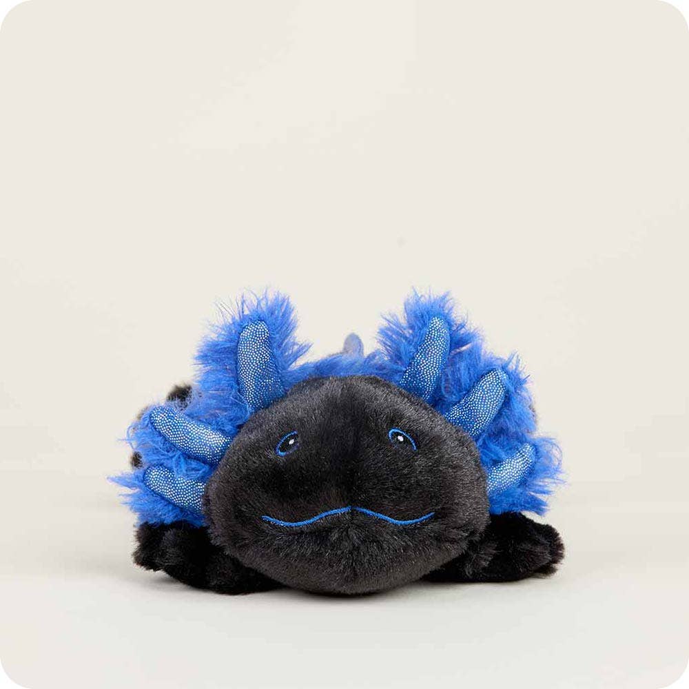 Warmies Black Axolotl Junior