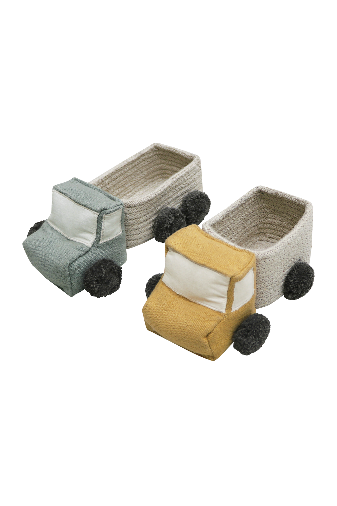 Lorena Canals Set Of Mini Baskets - Truck