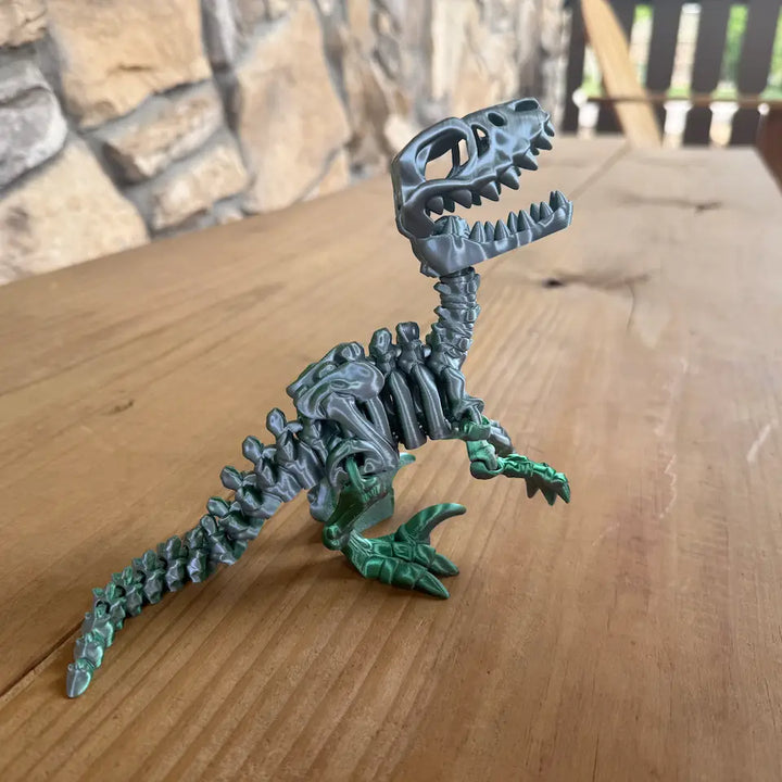LNZ Customer Design Skeleton Dinosaur - Velociraptor