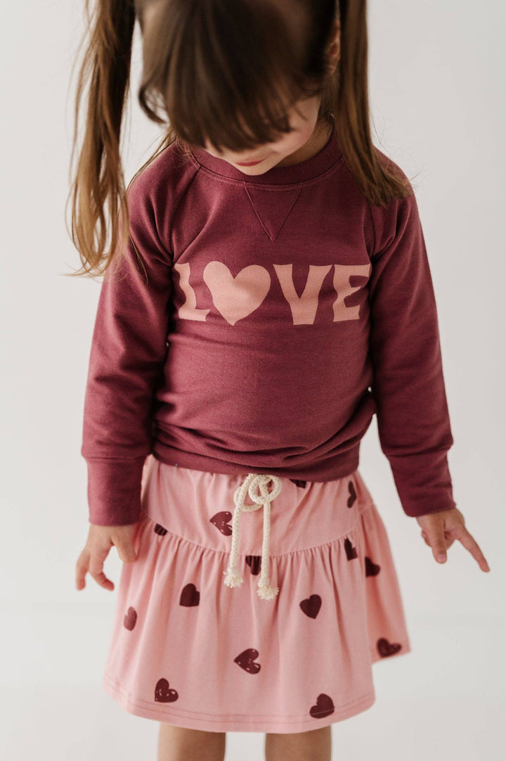 Babysprouts Raglan Love Sweatshirt