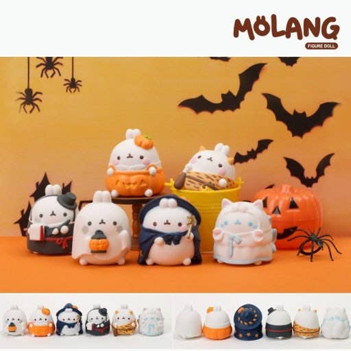 Molang Halloween Blind Box Figures - Vol.2