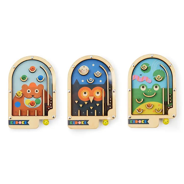 Kikkerland Wooden Pinball