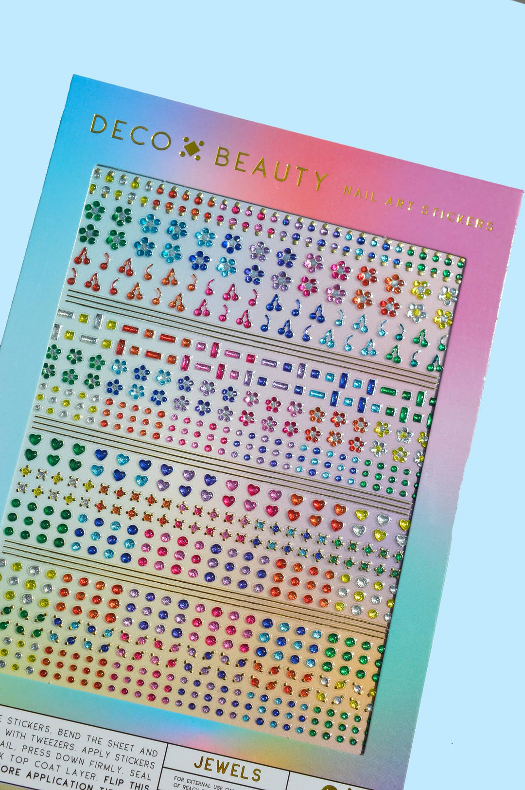 Deco Beauty Nail Art Stickers - Jewels
