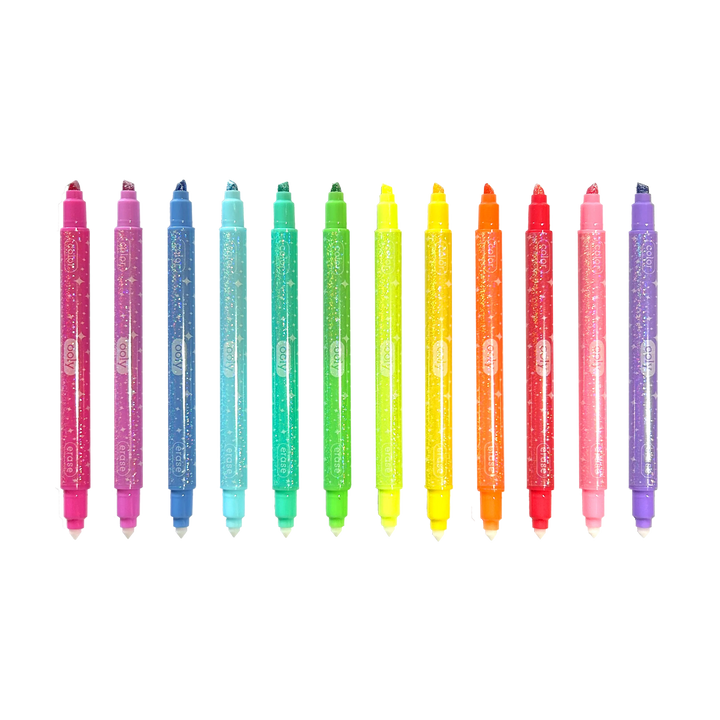 Ooly Make No Mistake!: Glittery Erasable Markers
