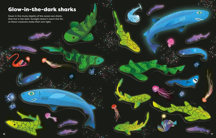 Usborne Big Sticker Book of Sharks