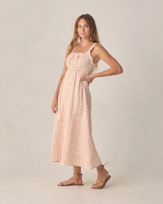 Rylee + Cru Women's Jane Dress - Summer Plaid