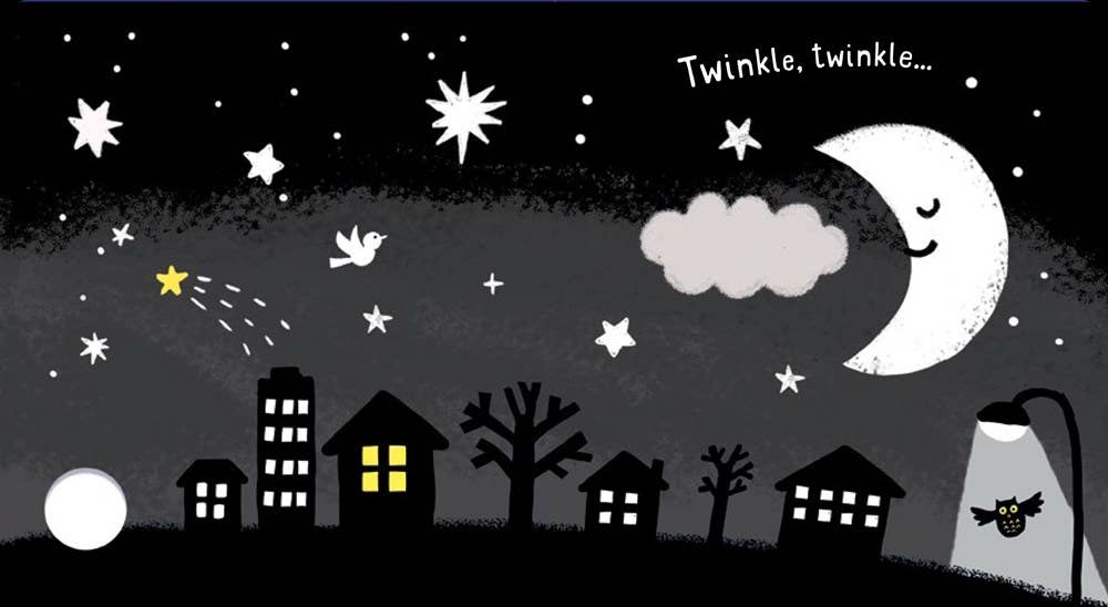 Usborne Baby's Black And White Books: Bedtime