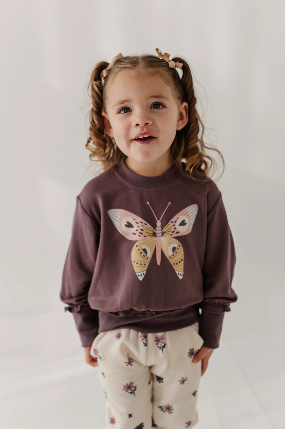 Babysprouts Ruffle Hem Butterfly Shirt