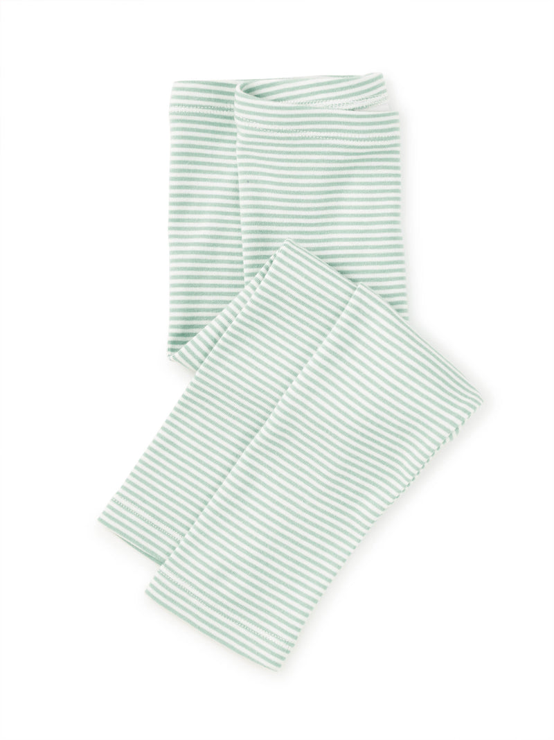 Tea Collection Striped Capri Leggings - Mineral