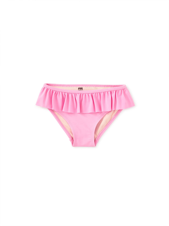 Tea Collection Ruffled Bikini Bottoms - Perennial Pink