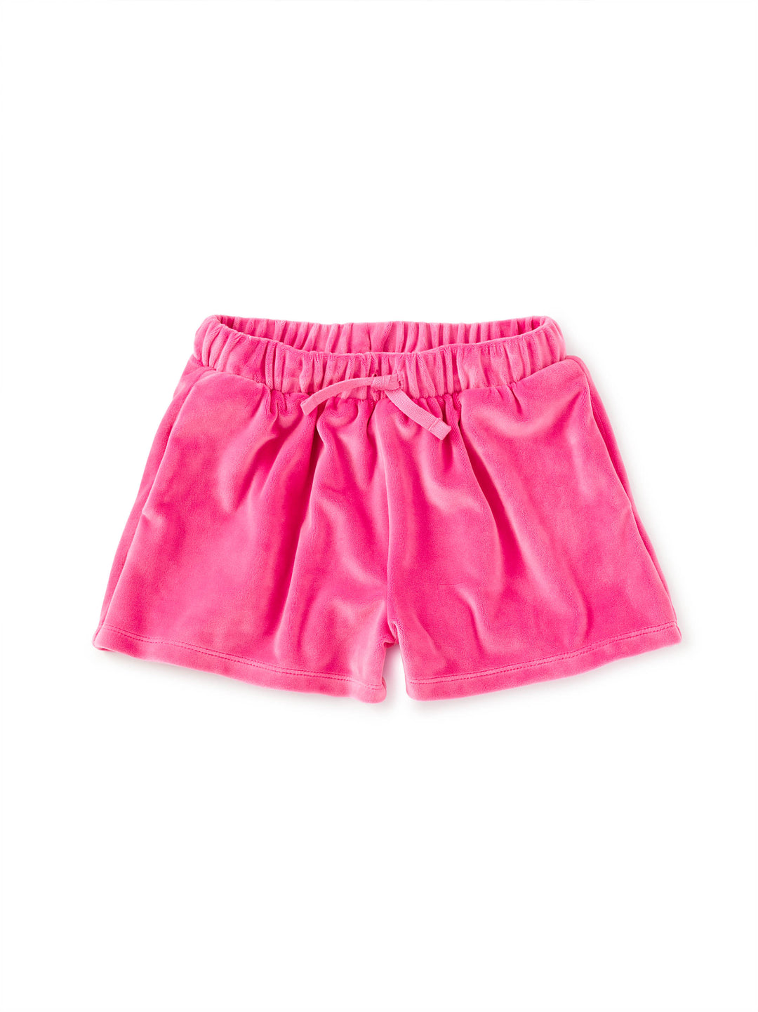 Tea Collection Comfy Velour Shorts - Sweet Pea