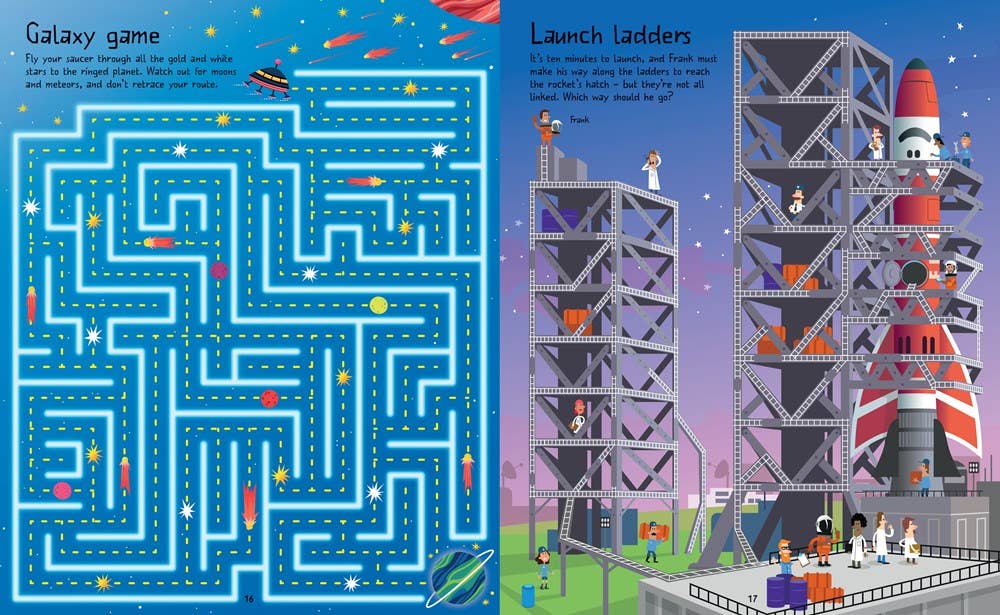 Space Maze Book