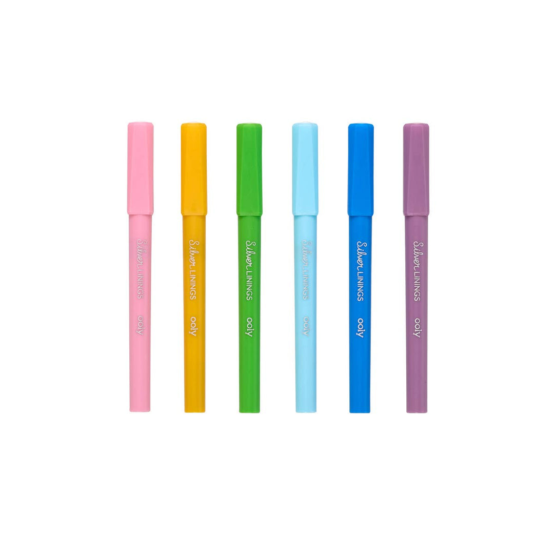 Ooly Silver Linings Colorful Outline Markers