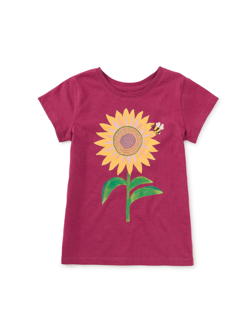Tea Collection Bee & Sunflower Graphic Tee