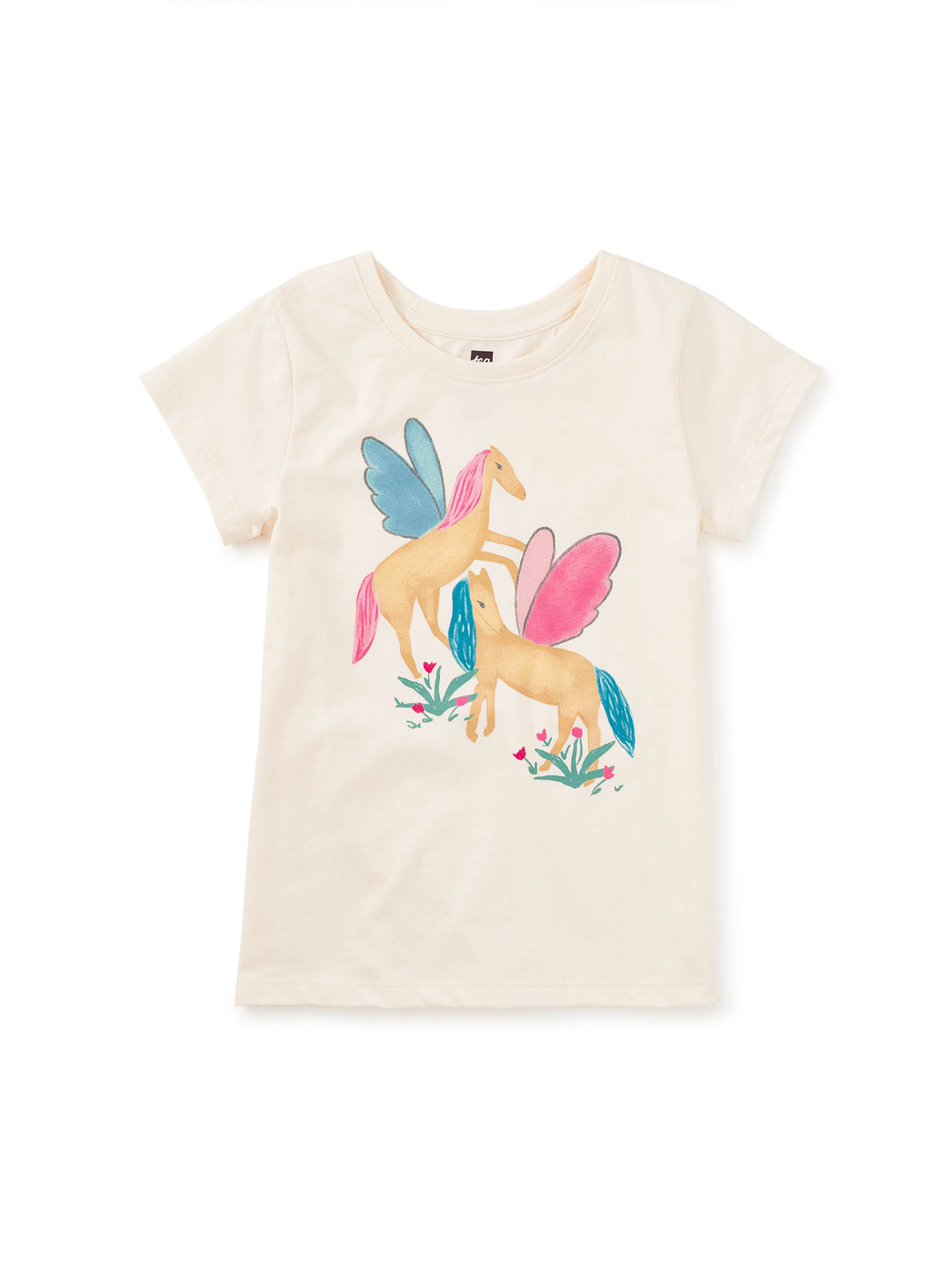 Tea Collection Winged Horses Graphic Tee