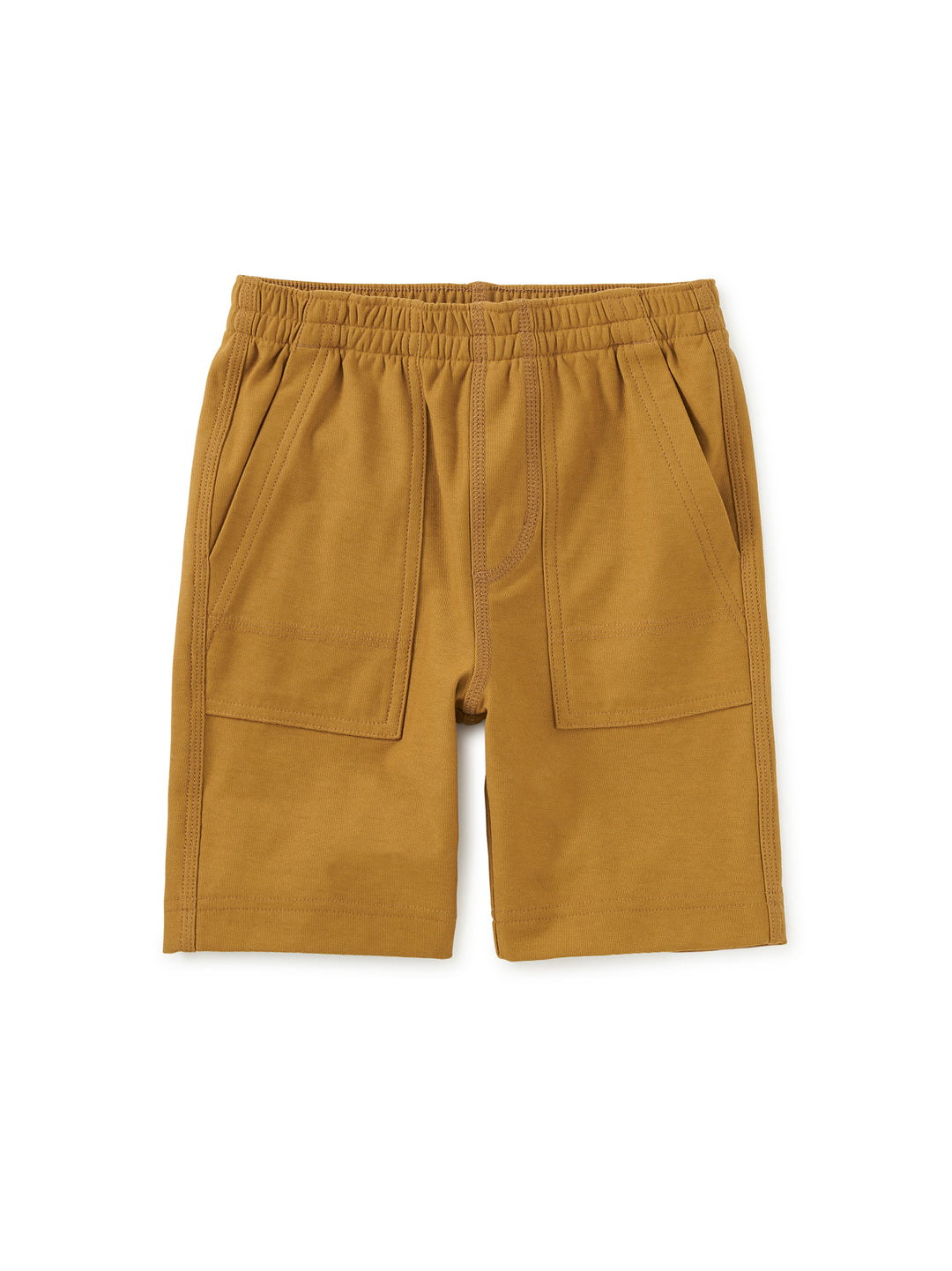 Tea Collection Knit Shortie - Raw Umber