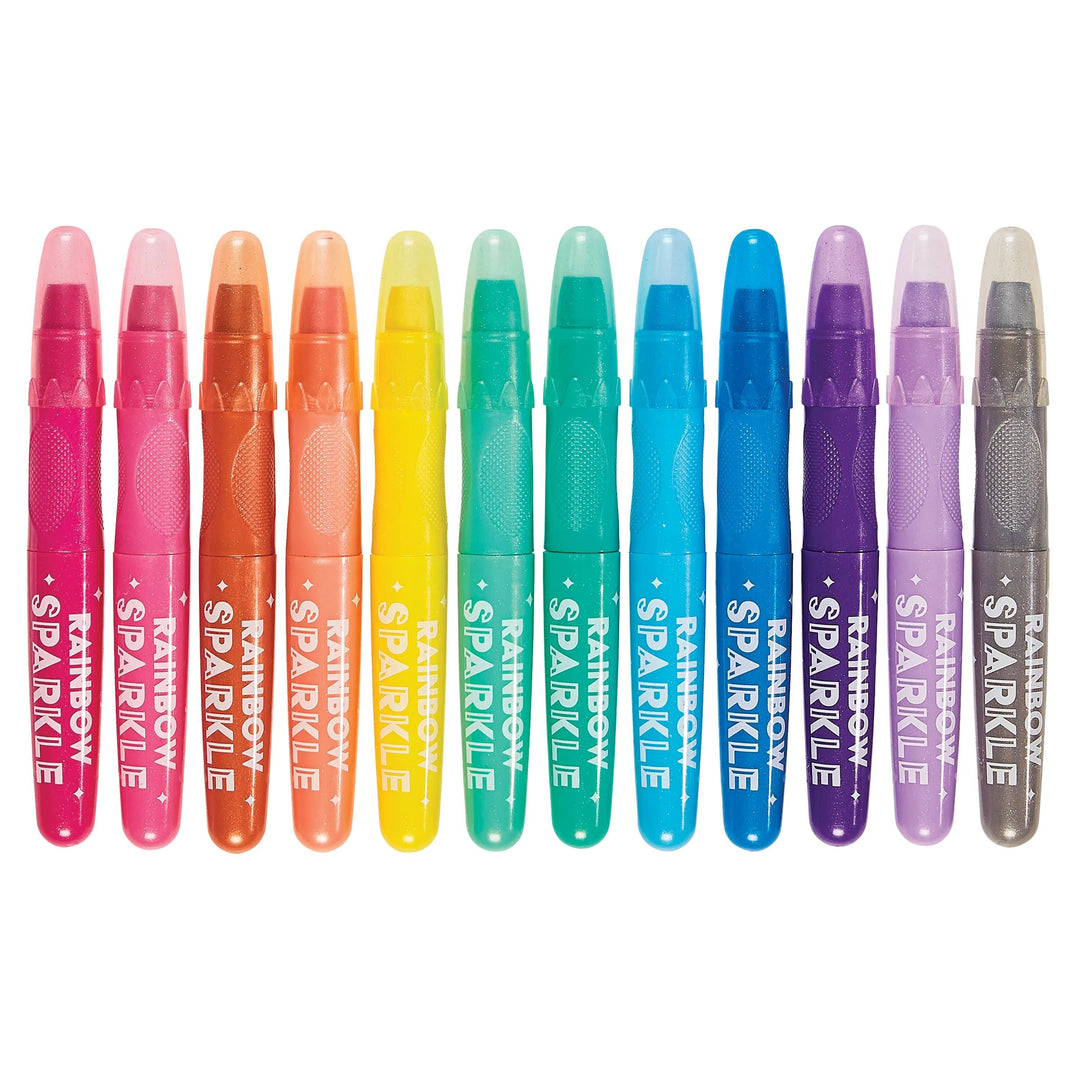 Ooly Rainbow Sparkle Watercolor Gel Crayons (Set of 12)