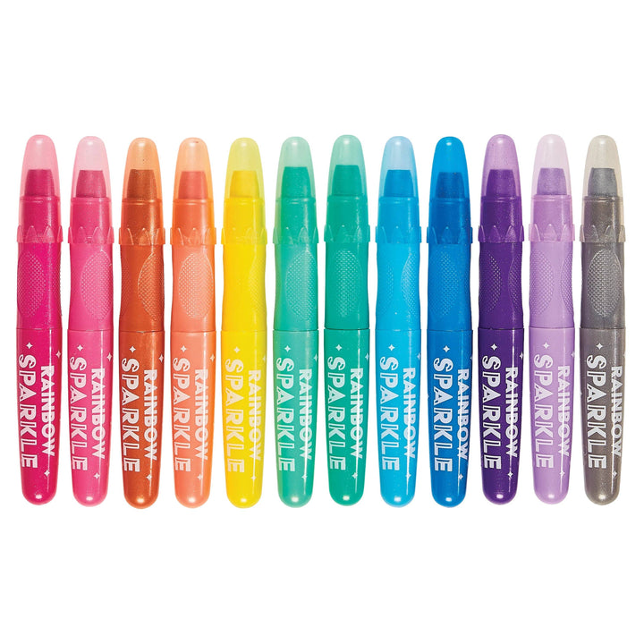 Ooly Rainbow Sparkle Watercolor Gel Crayons (Set of 12)