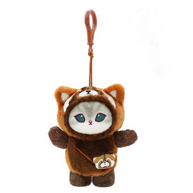 Mofusand Plush Keychain 9cm – Animal Costume Series