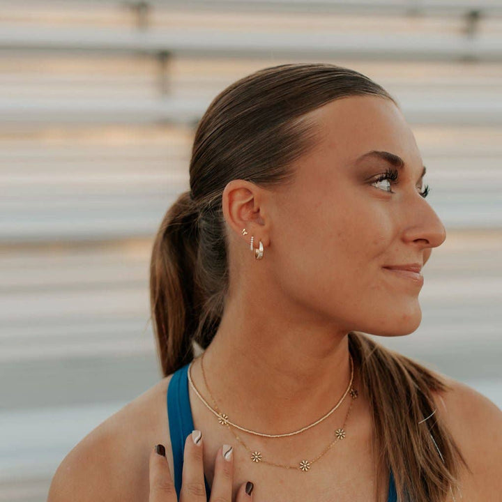 Mauve Jewelry Co. Lexi Chunky Hoops